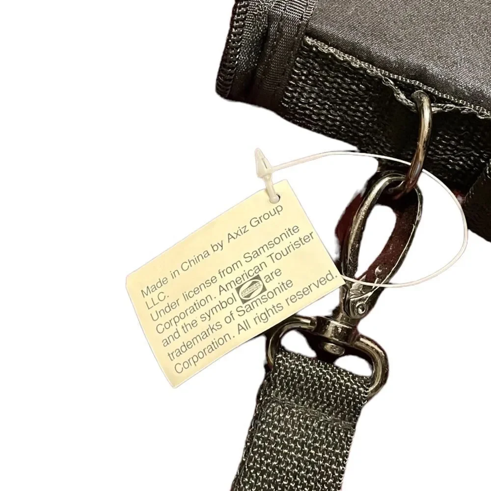 American Tourister Black Travel Document Holder